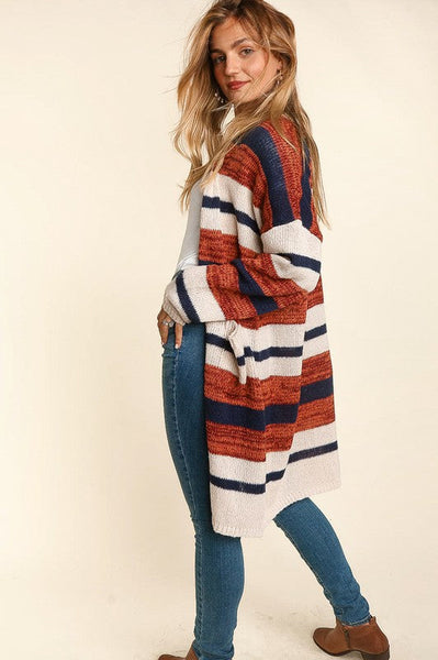 PLUS Fall Tone Cardigan