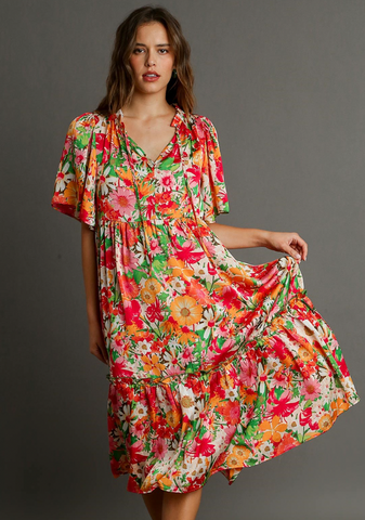 Floral First Dress